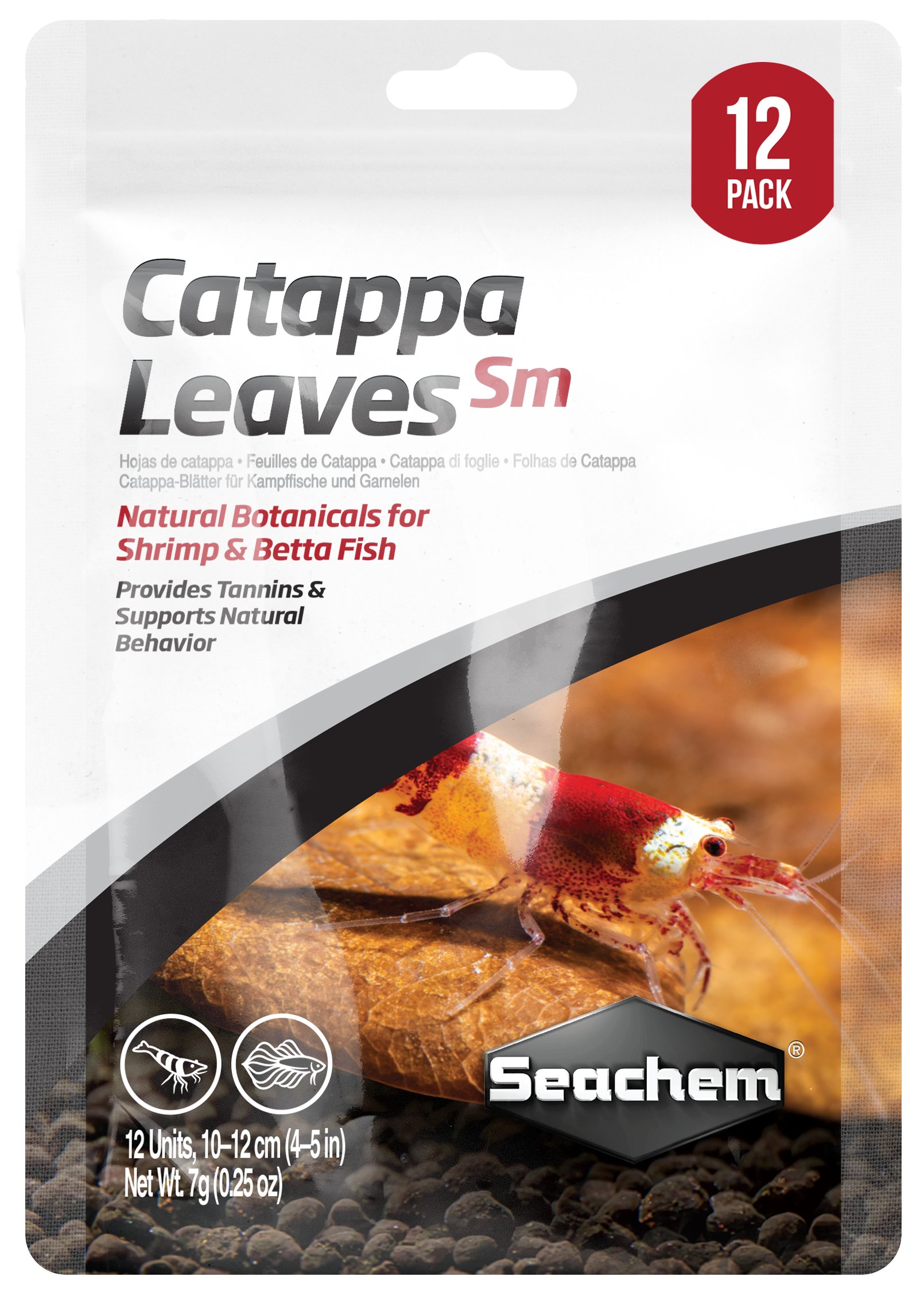 Seachem Catappa Leaves 12-Pack (Special Order)