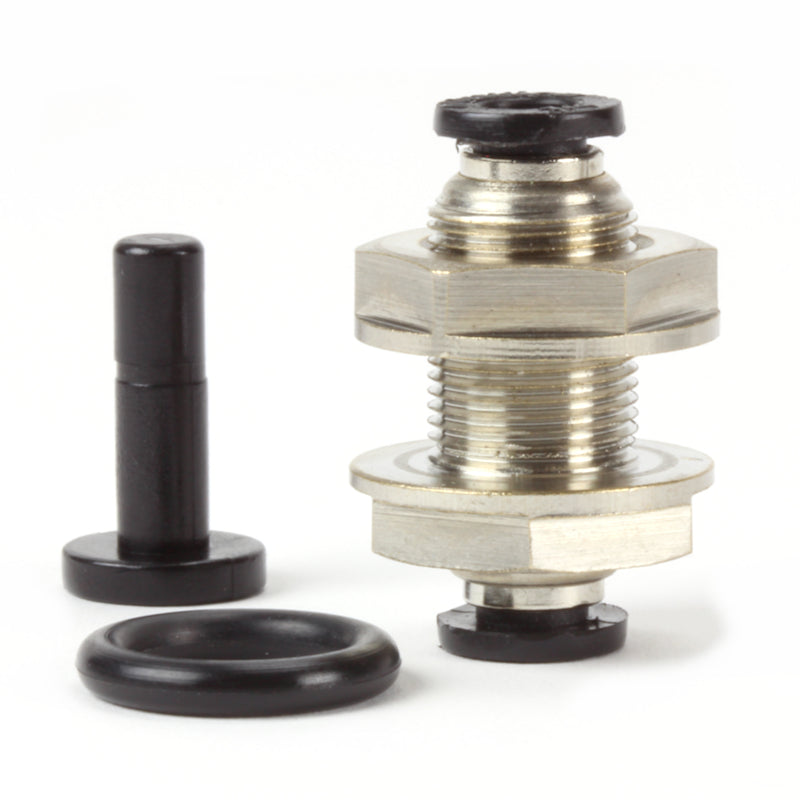 MistKing Value Metal Bulkhead with O-Ring + Plug