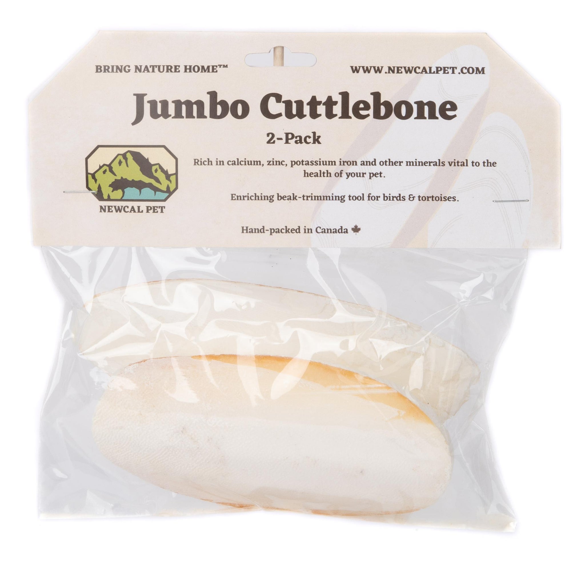 NewCal HUGE Cuttle Bone 4-6" pieces