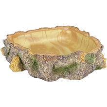 Komodo Polyresin Wood Corner Bowl