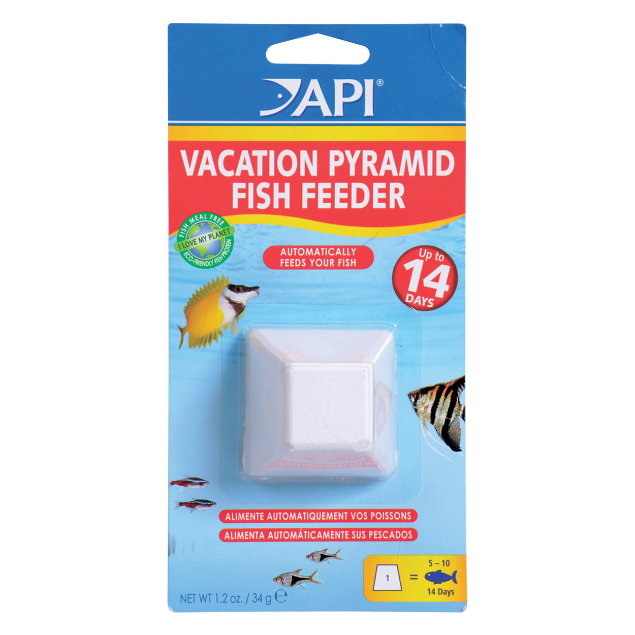 API Weekend Pyramid Fish Feeder (3-Pack) (Special Order)
