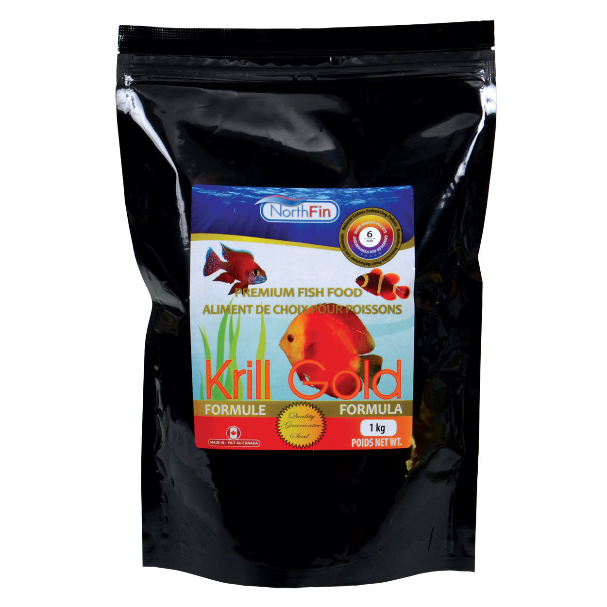 Northfin Krill Gold Formula 6mm Sinking Pellets (Special Order)