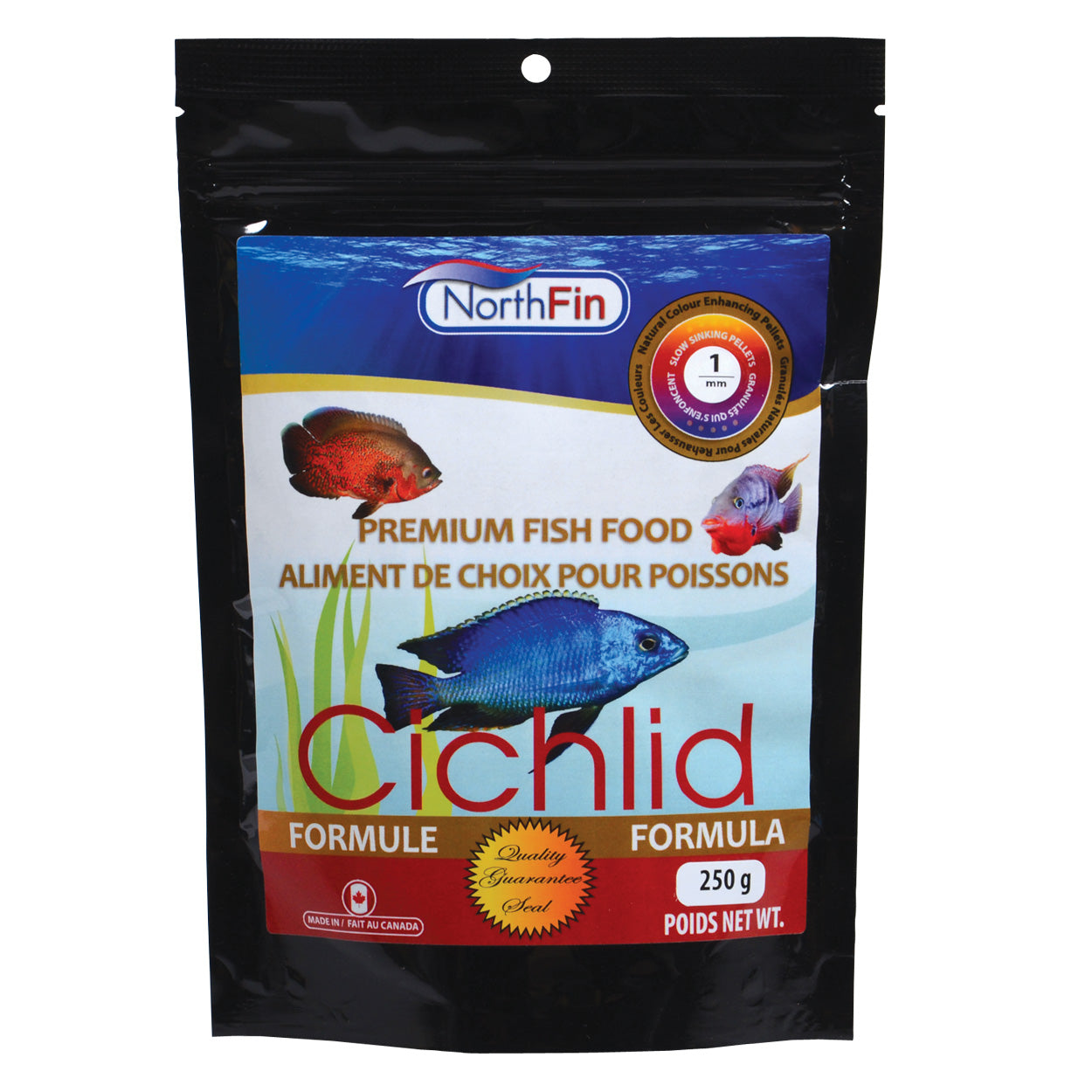Northfin Cichlid Formula 1mm Sinking Pellets (Special Order)