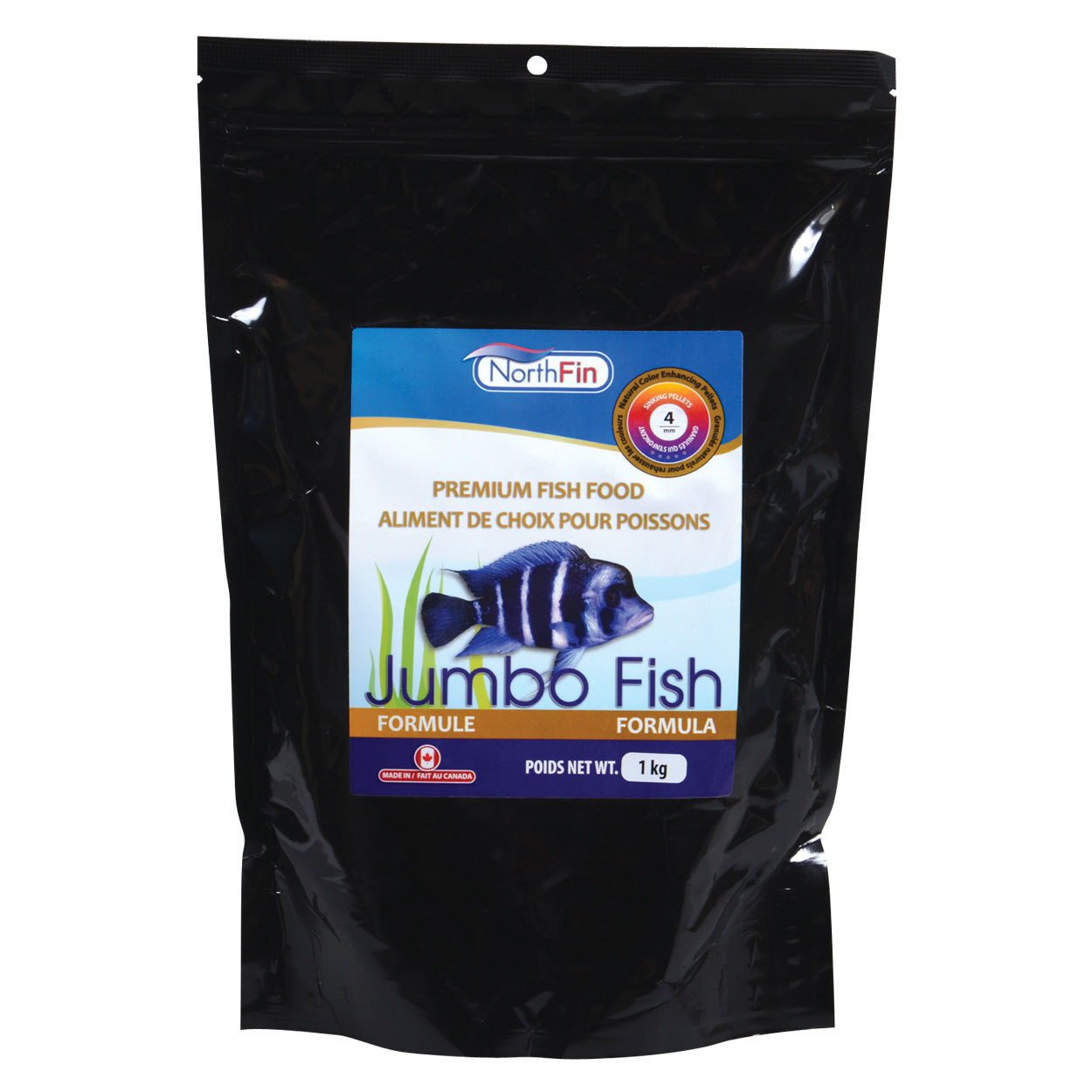 Northfin Jumbo Formula 4mm Sinking Pellets (Special Order)