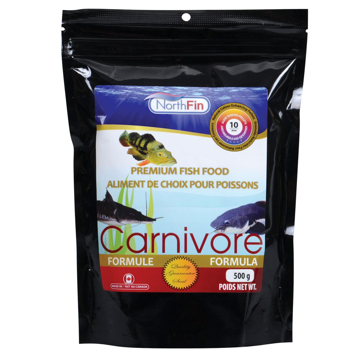 Northfin Carnivore Formula 10mm Sinking Pellets (Special Order)