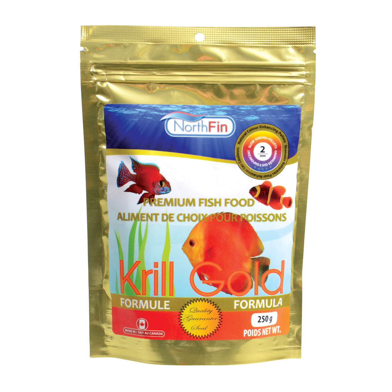Northfin Krill Gold Formula 2mm Sinking Pellets (Special Order)