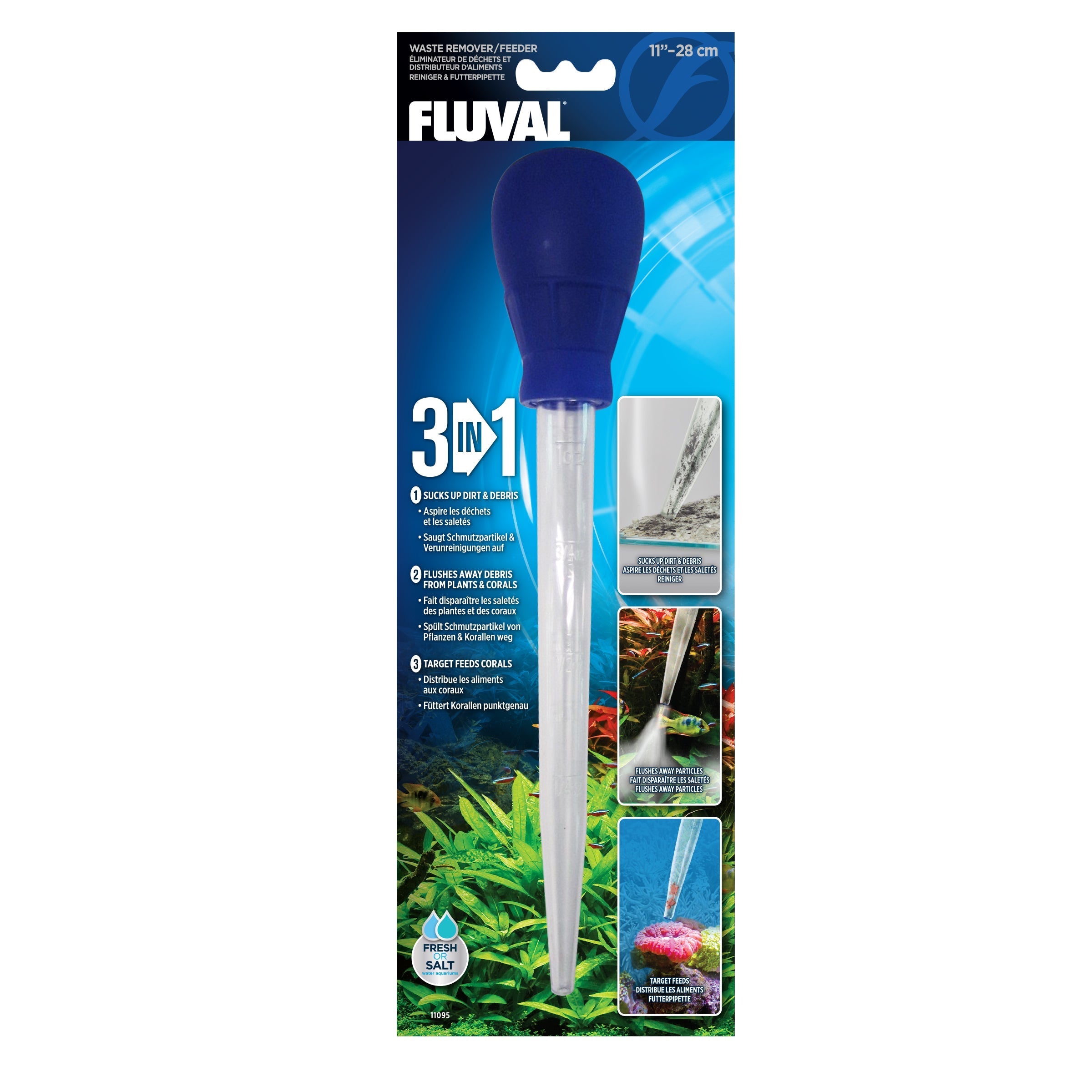 Fluval 3 in 1 Waste Remover (Special Order)
