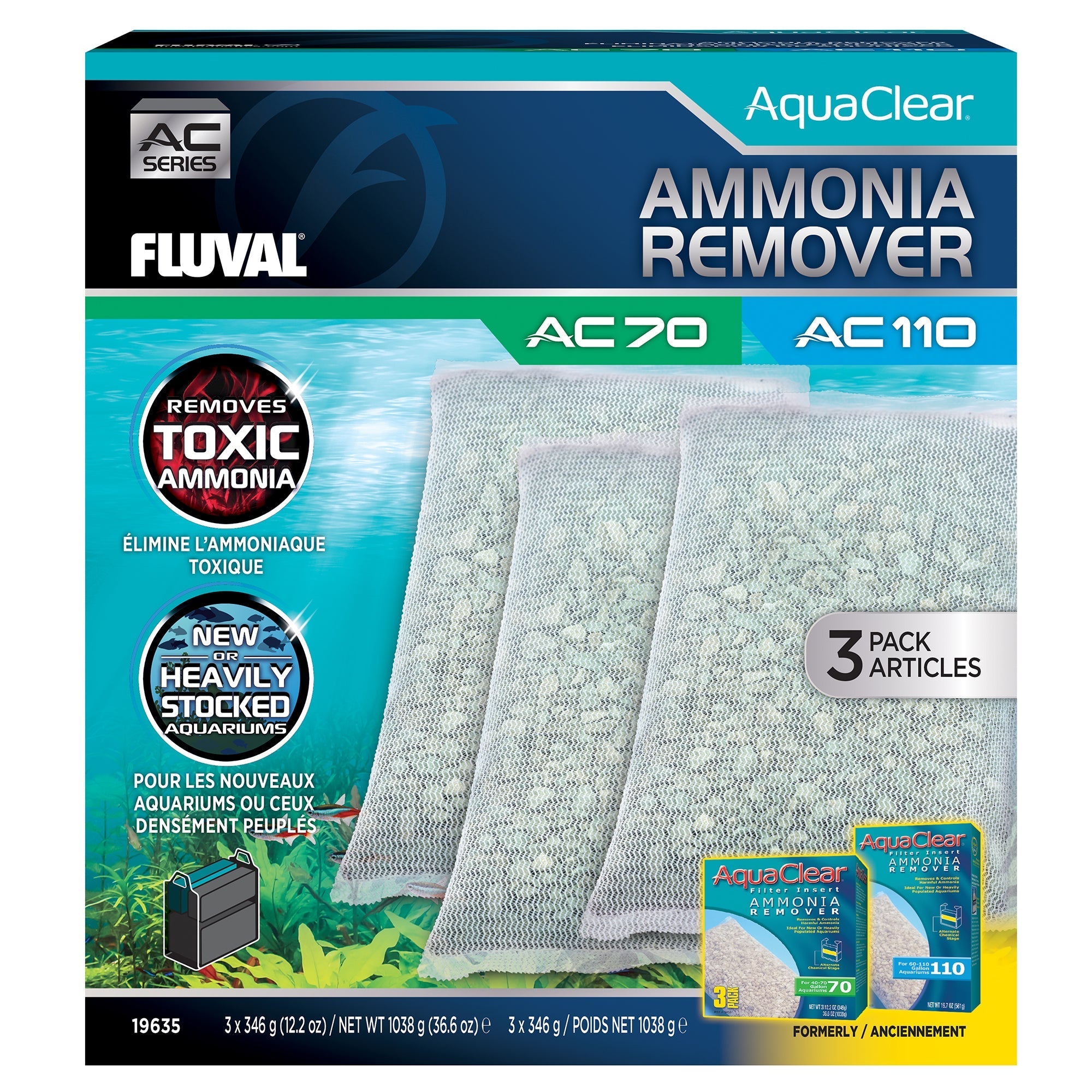 Fluval/AquaClear Ammonia Remover (Special Order)