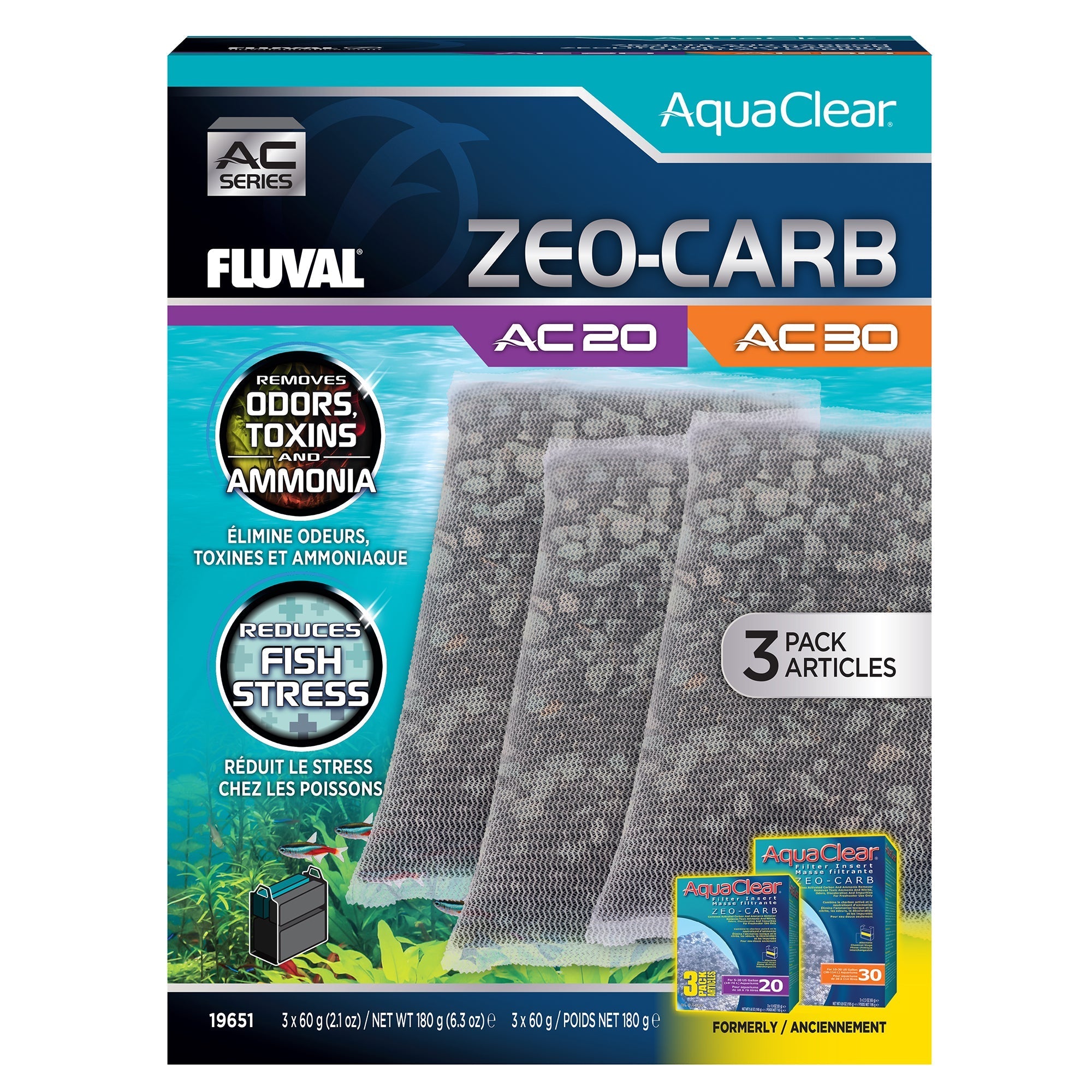 Fluval/AquaClear Zeo-Carb (Special Order)