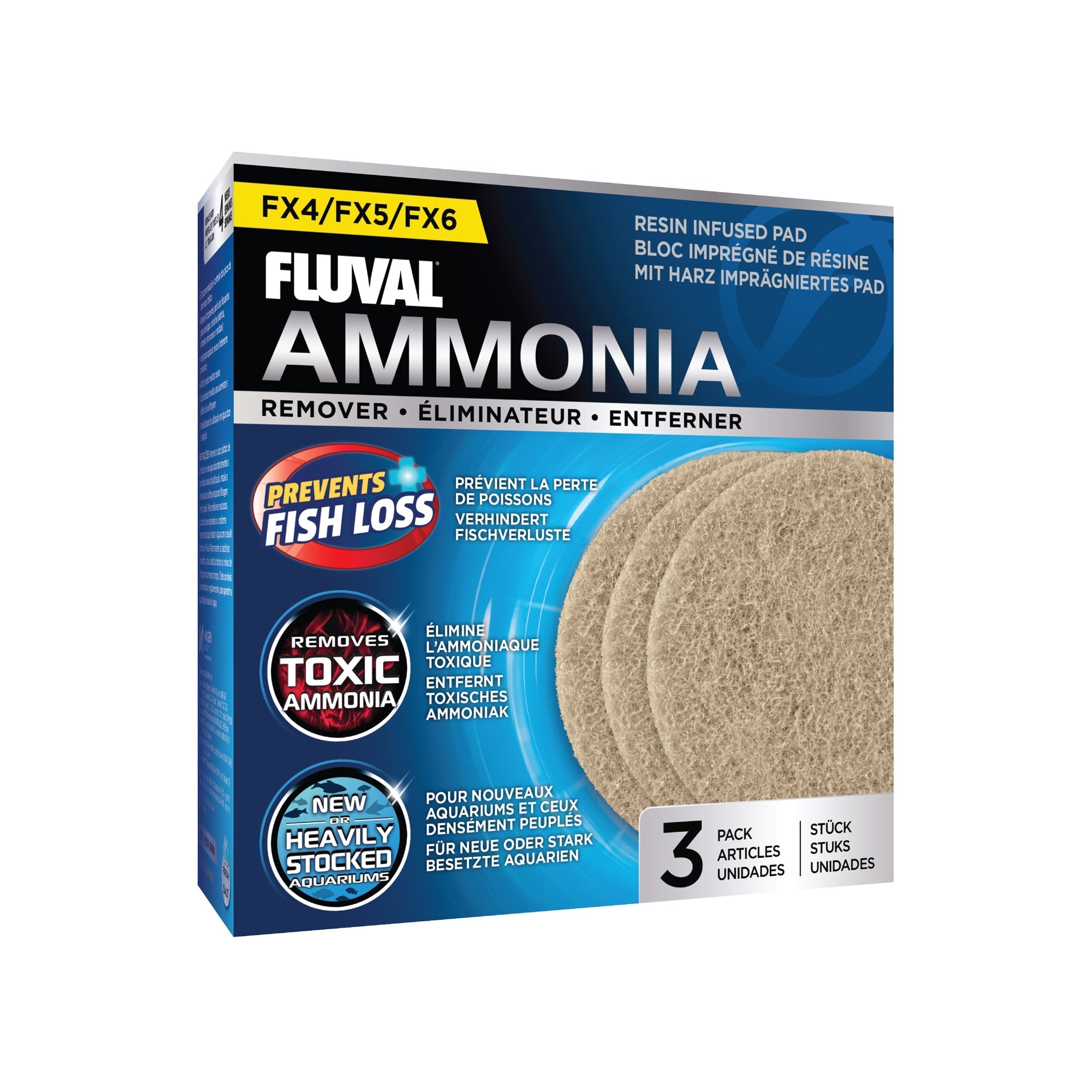 Fluval FX Series Ammonia Remover 3-Pack (Special Order)
