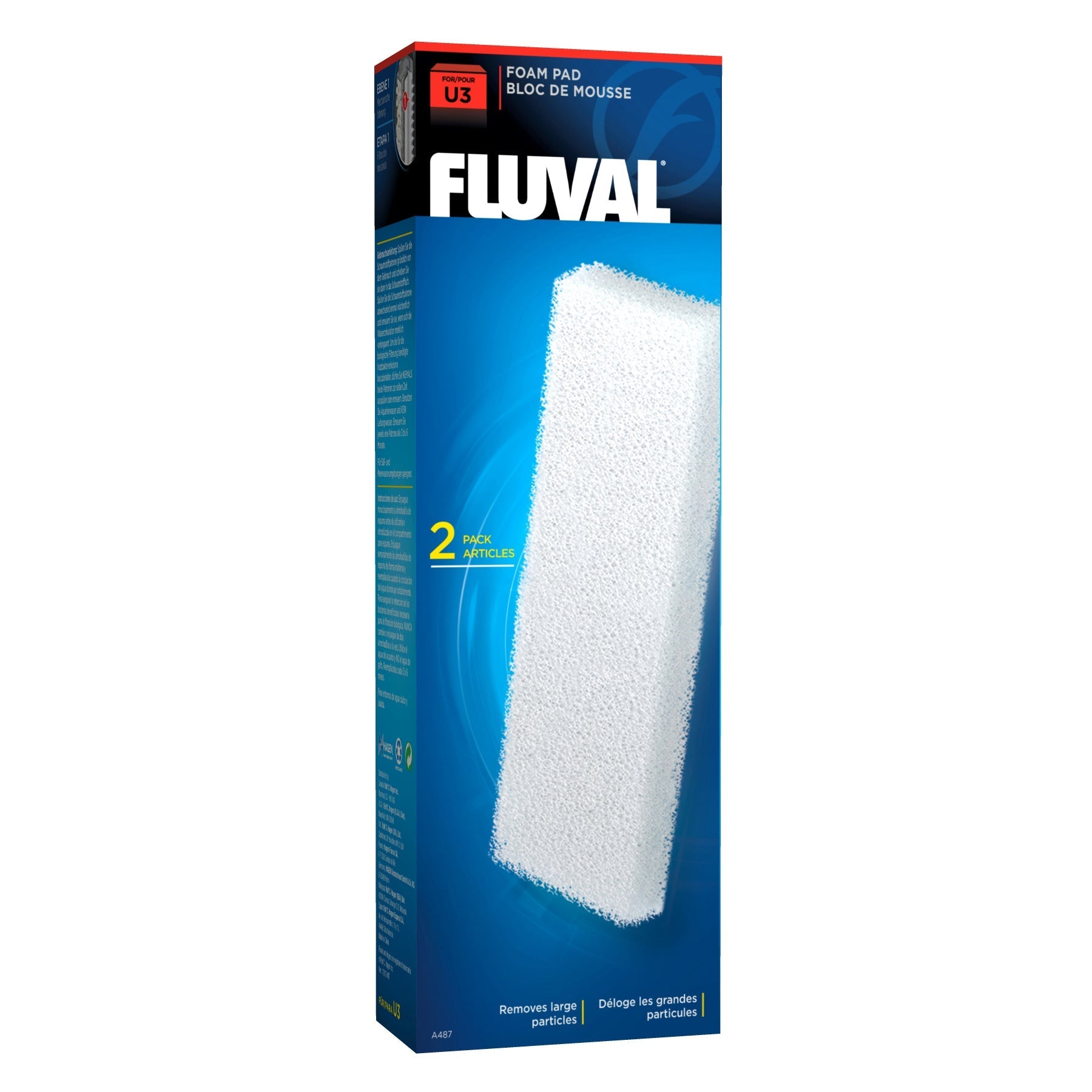Fluval U Series Foam Filter 2-Pack (Special Order)