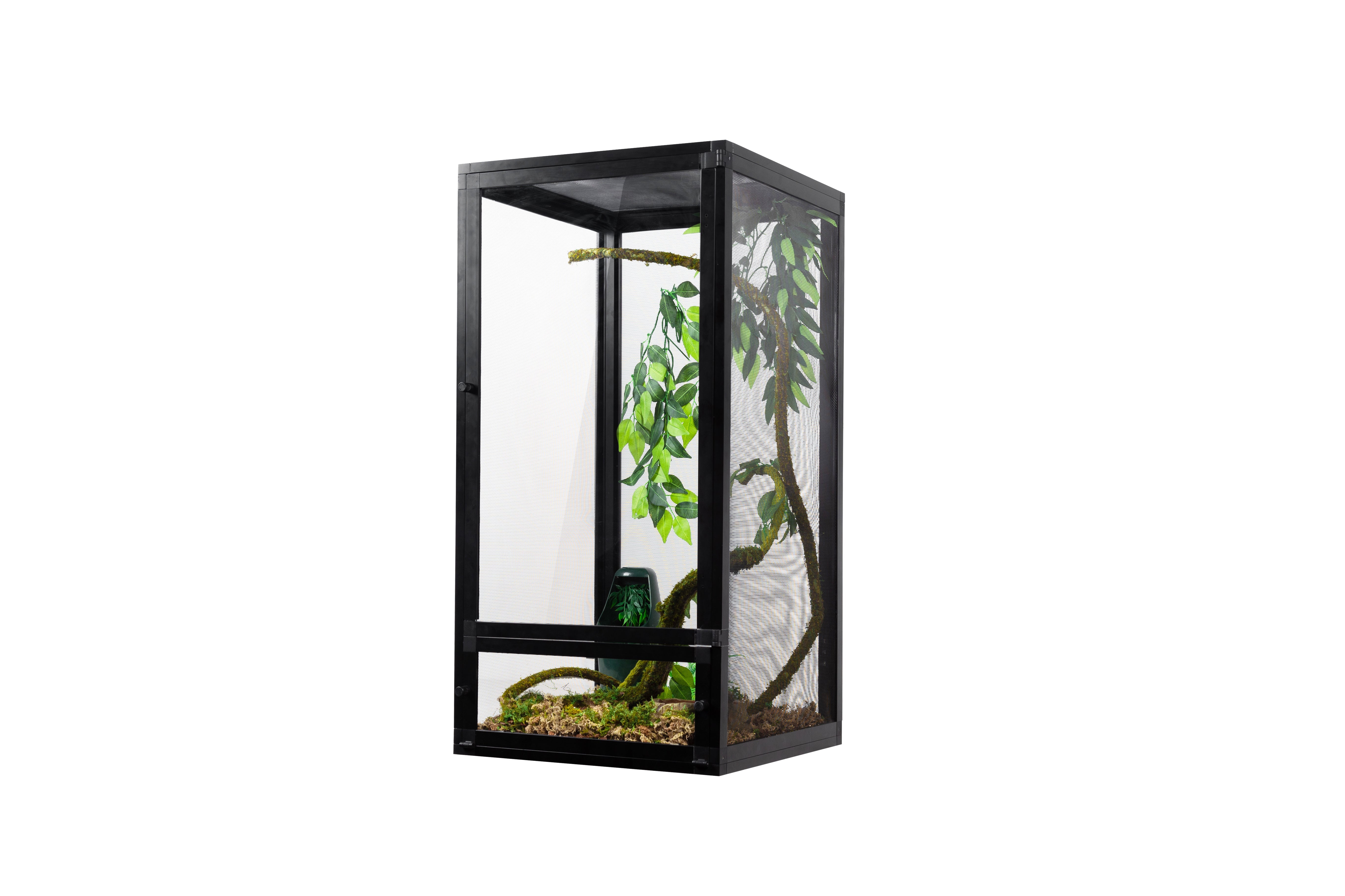 ReptiZoo Deluxe Foldable Air Screen Enclosure W/ Front Acrylic Door