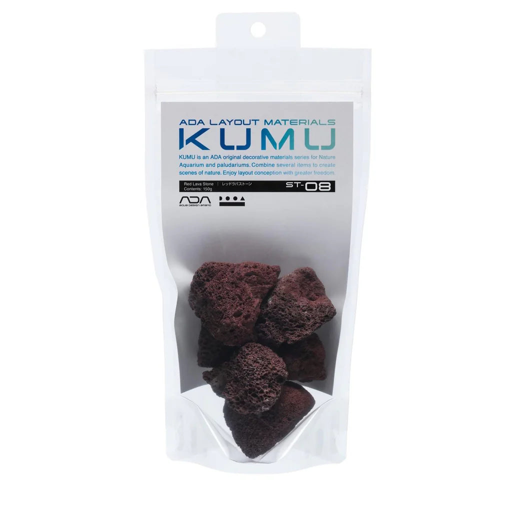 ADA KUMU ST-08 Red Lava Stone 150g