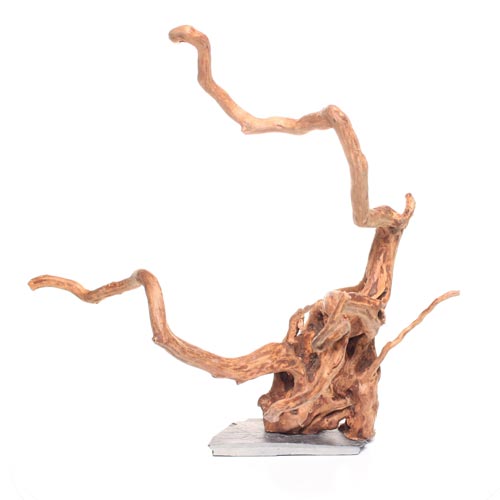 Aquarium Wood Root with Slate Base