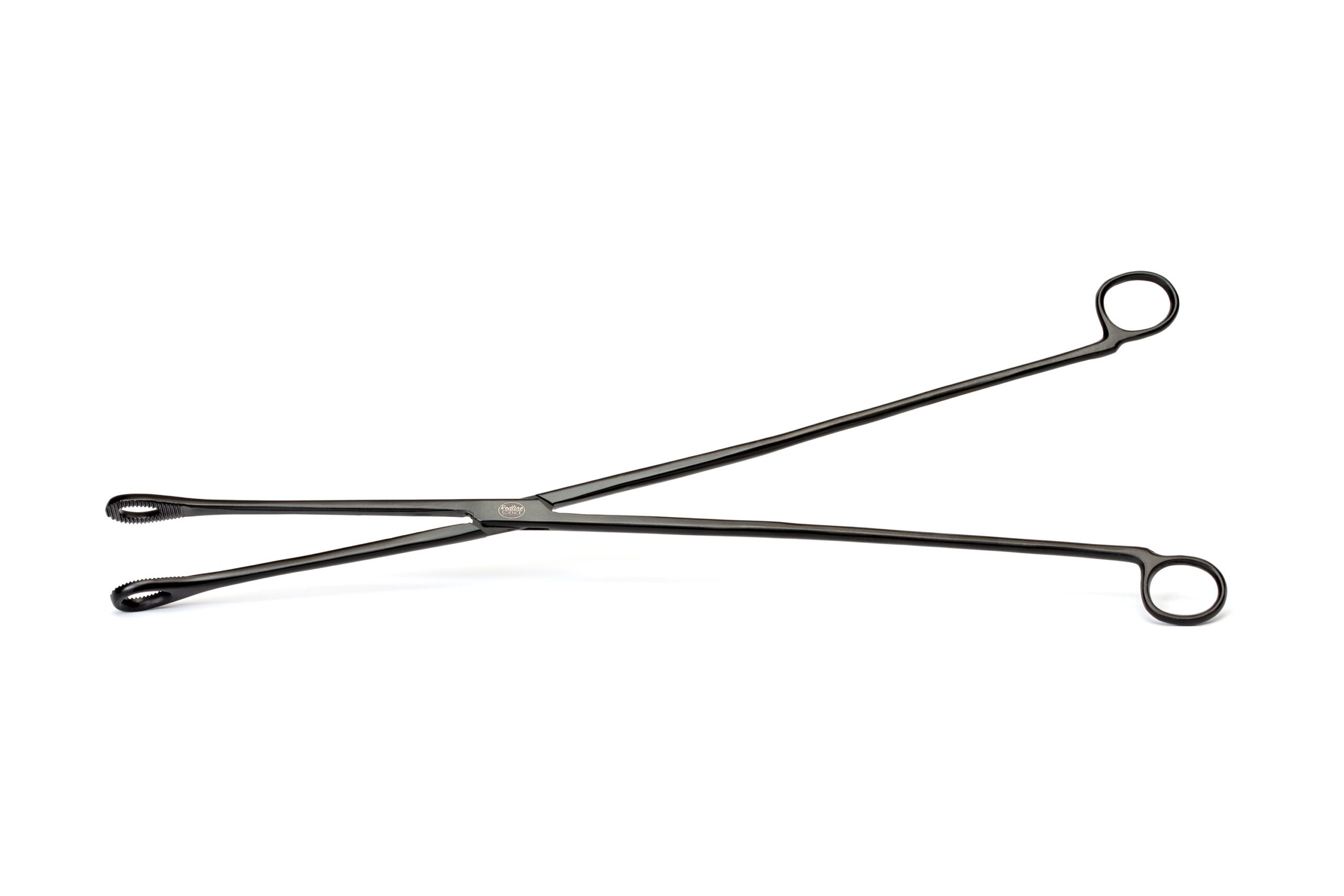 Redline Science Sponge Hemostat 20" Straight Non-locking Oval Jaw