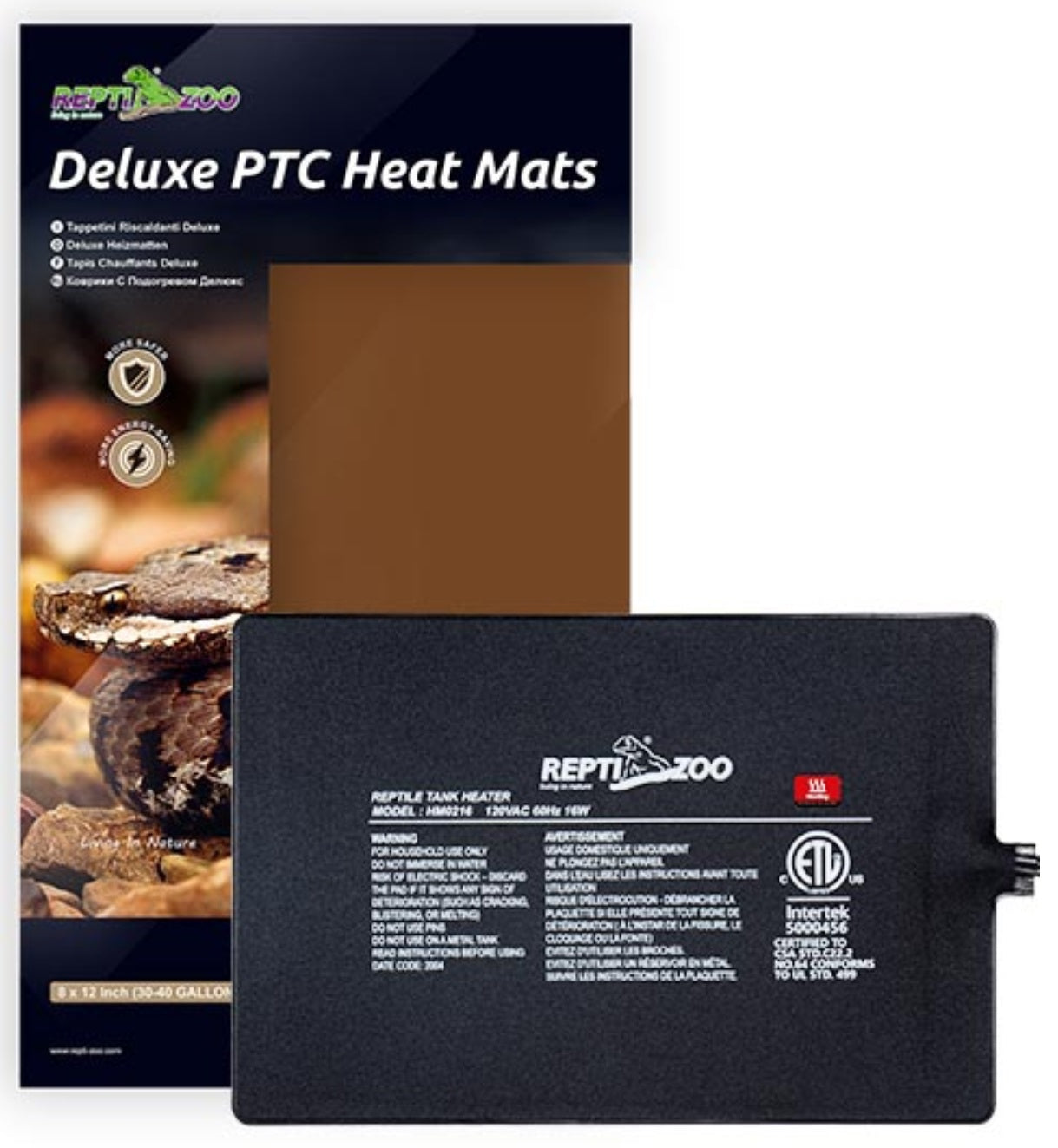 ReptiZoo Deluxe PTC Heat Mat