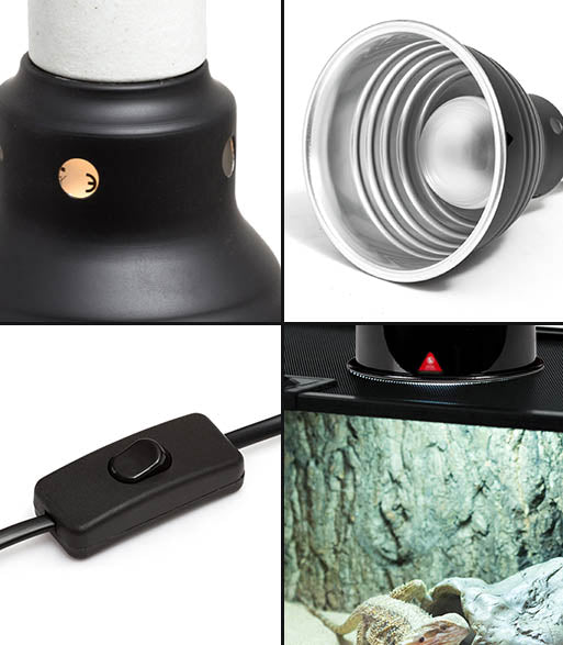 ReptiZoo Economy Reflecting Dome Fixture