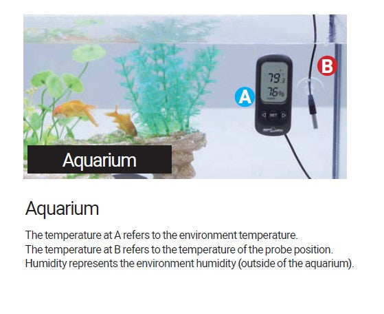 ReptiZoo Digital Alarm Thermo-Hygrometer