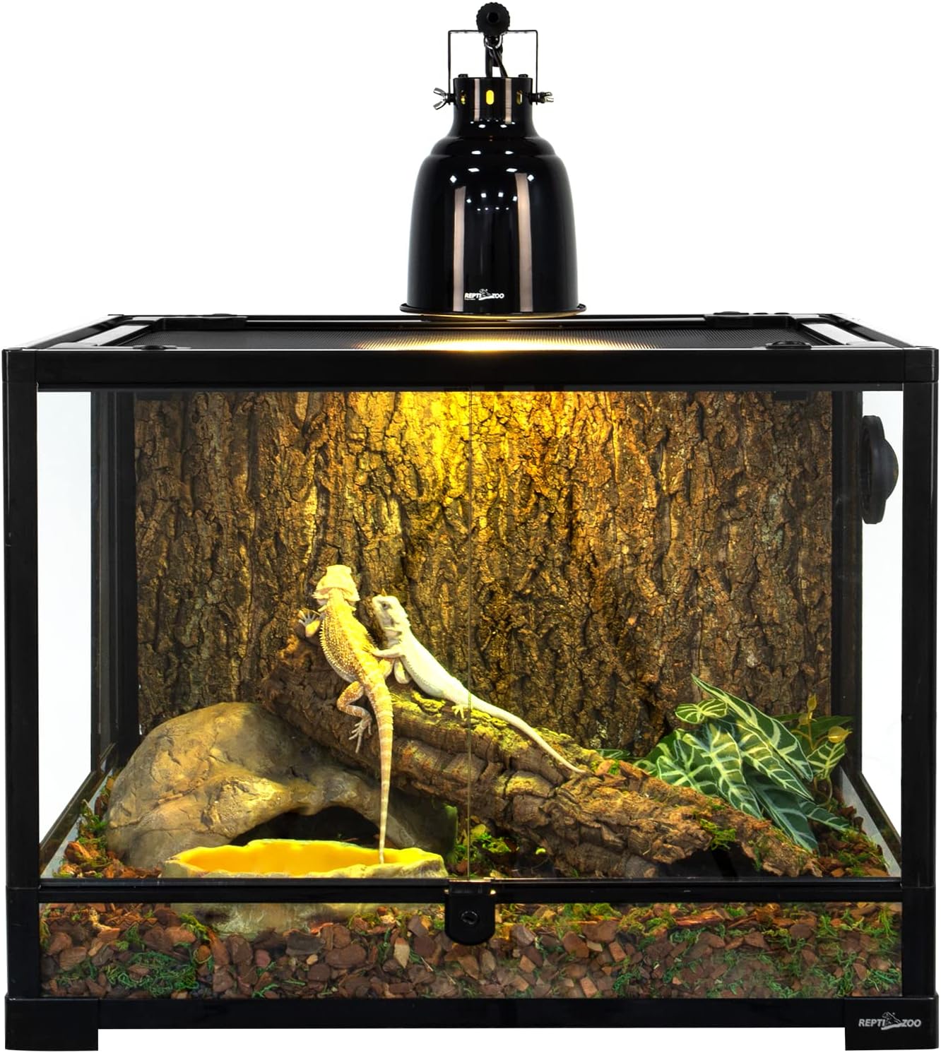 ReptiZoo Mulit-Function Angle-Adjustable Dome Lamp Fixture