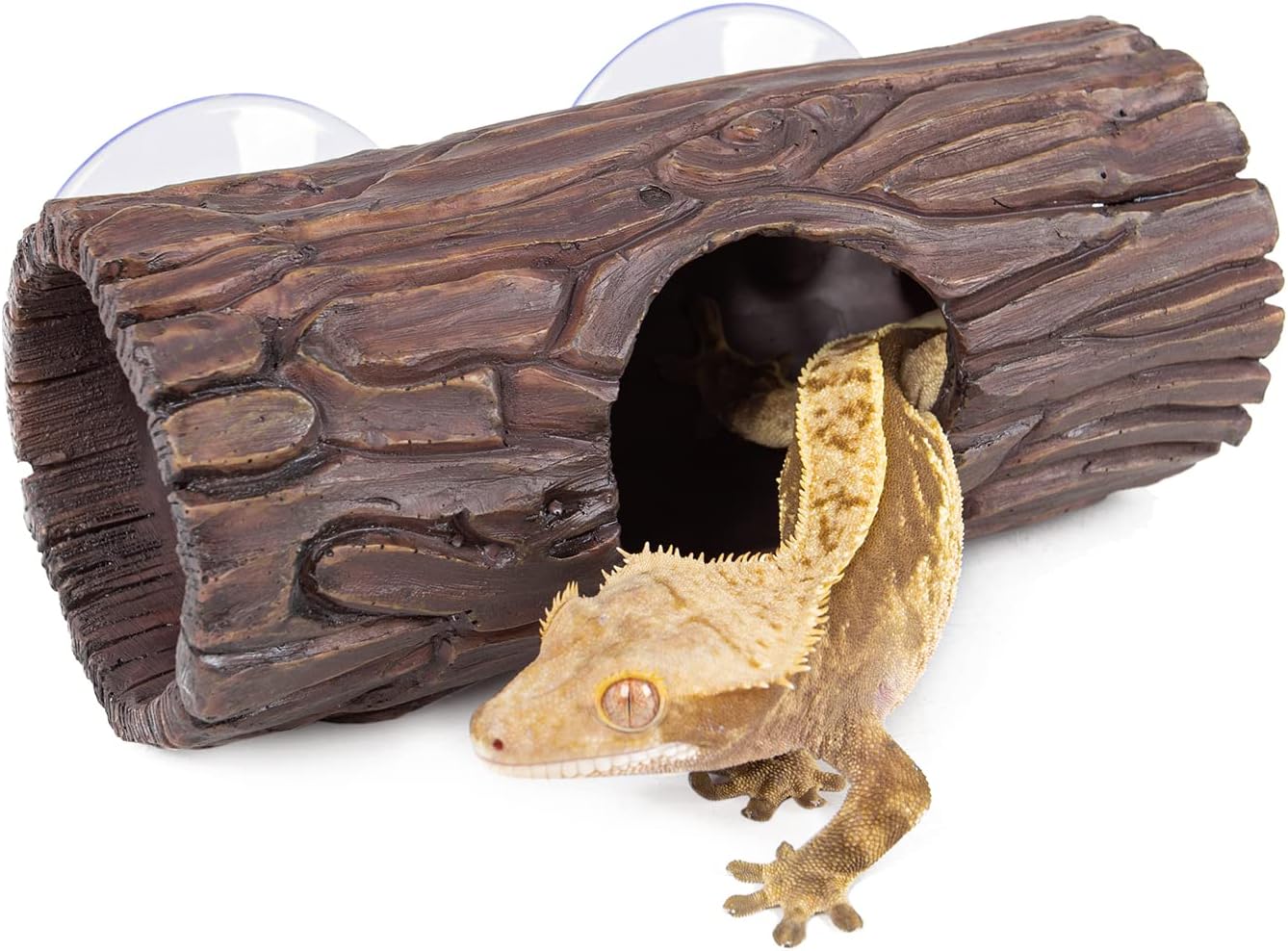 Reptizoo ReptiZoo Vertical Tree Trunk Hideout (Suction Cups)