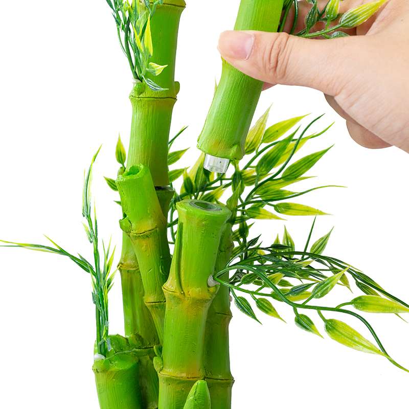ReptiZoo 2-In-1 Height Adjustable Bamboo Planter Dripper