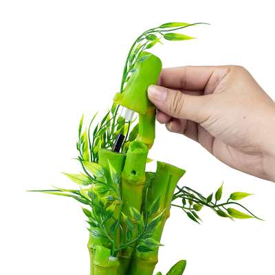 ReptiZoo 2-In-1 Height Adjustable Bamboo Planter Dripper