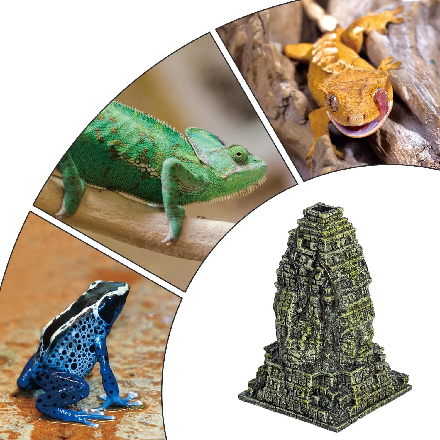 ReptiZoo Ancient Castle Humidifier 600mL