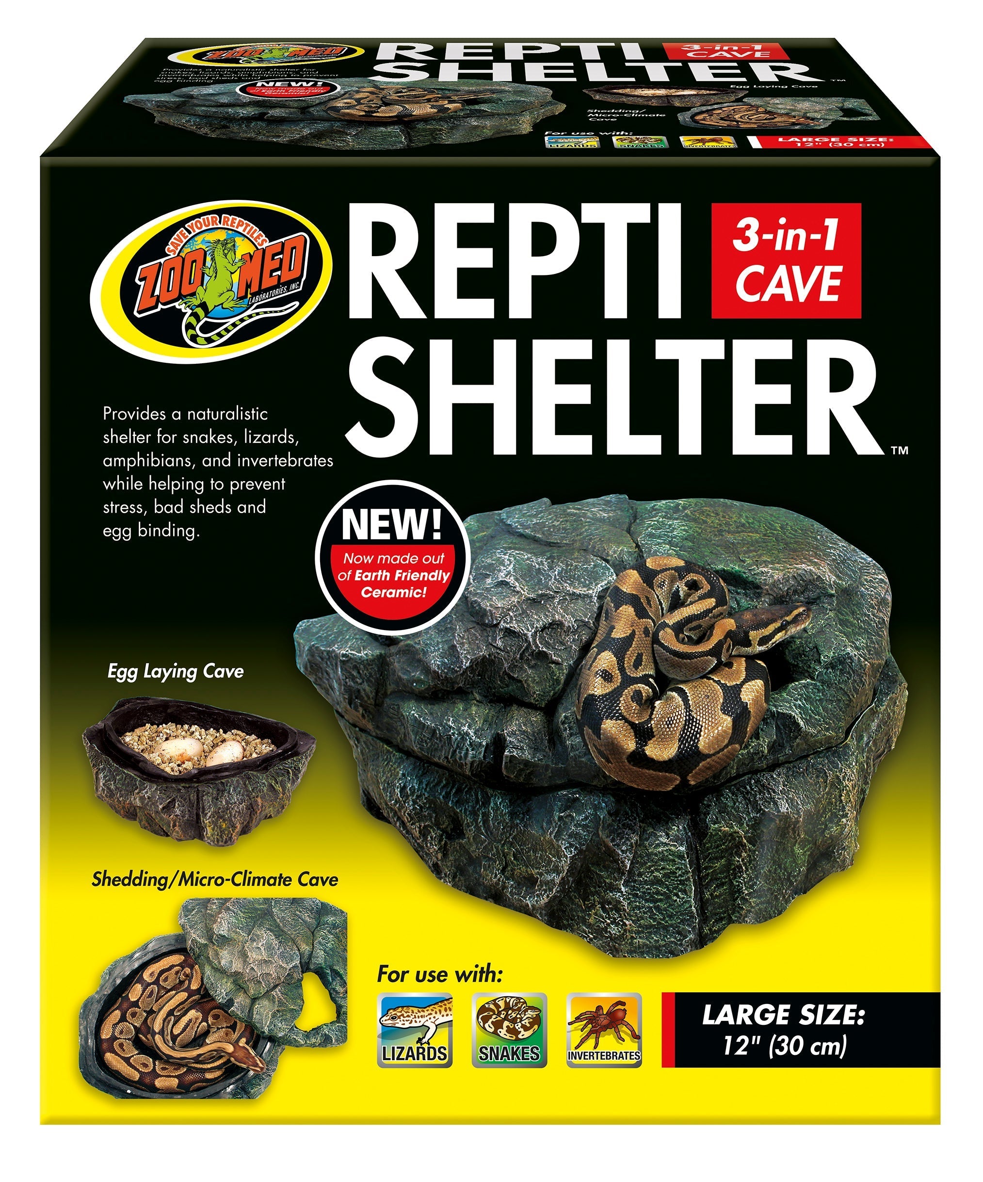 Zoo Med Repti Shelter 3-in-1 Cave