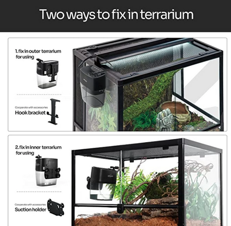 ReptiZoo Portable Mini Timing Misintg System 800 mL