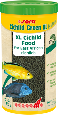 Sera Cichlid Green XL Nature (BB 06/26 *Not An Expiration* - Read Description)