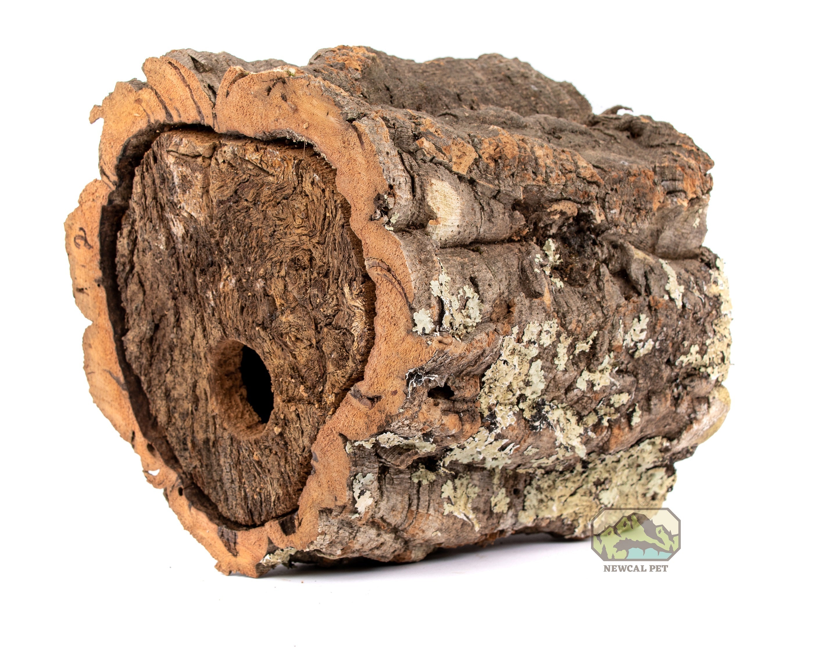 NewCal Cork Bark Round Bird House