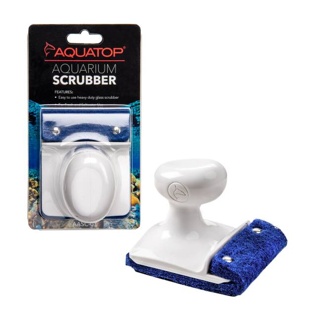 AQUATOP Glass Aquarium Scrubber Padded W/ Grip (CLEARANCE)