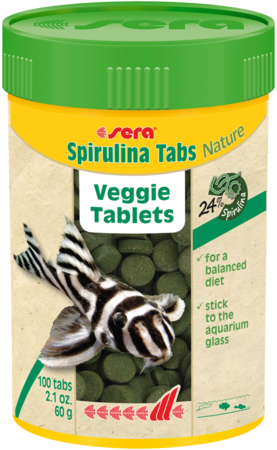 Sera Spirulina Tabs Nature (BB 06/26 *Not An Expiration* - Read Description)