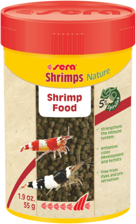 Sera Shrimps Nature 55g (BB 06/26 *Not An Expiration* - Read Description)