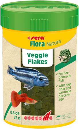 Sera Flora Nature Veggie Flakes (BB 06/26 *Not An Expiration* - Read Description)