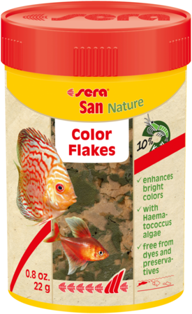 Sera San Nature Colour Flakes (BB 06/26 *Not An Expiration* - Read Description)