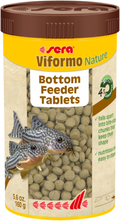 Sera Viformo Nature Bottom Feeder Tablets (BB 06/26 *Not An Expiration* - Read Description)