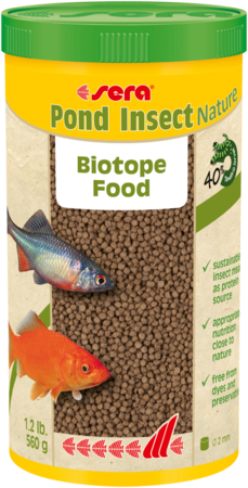 Sera Pond Insect Nature (BB 06/26 *Not An Expiration* - Read Description)