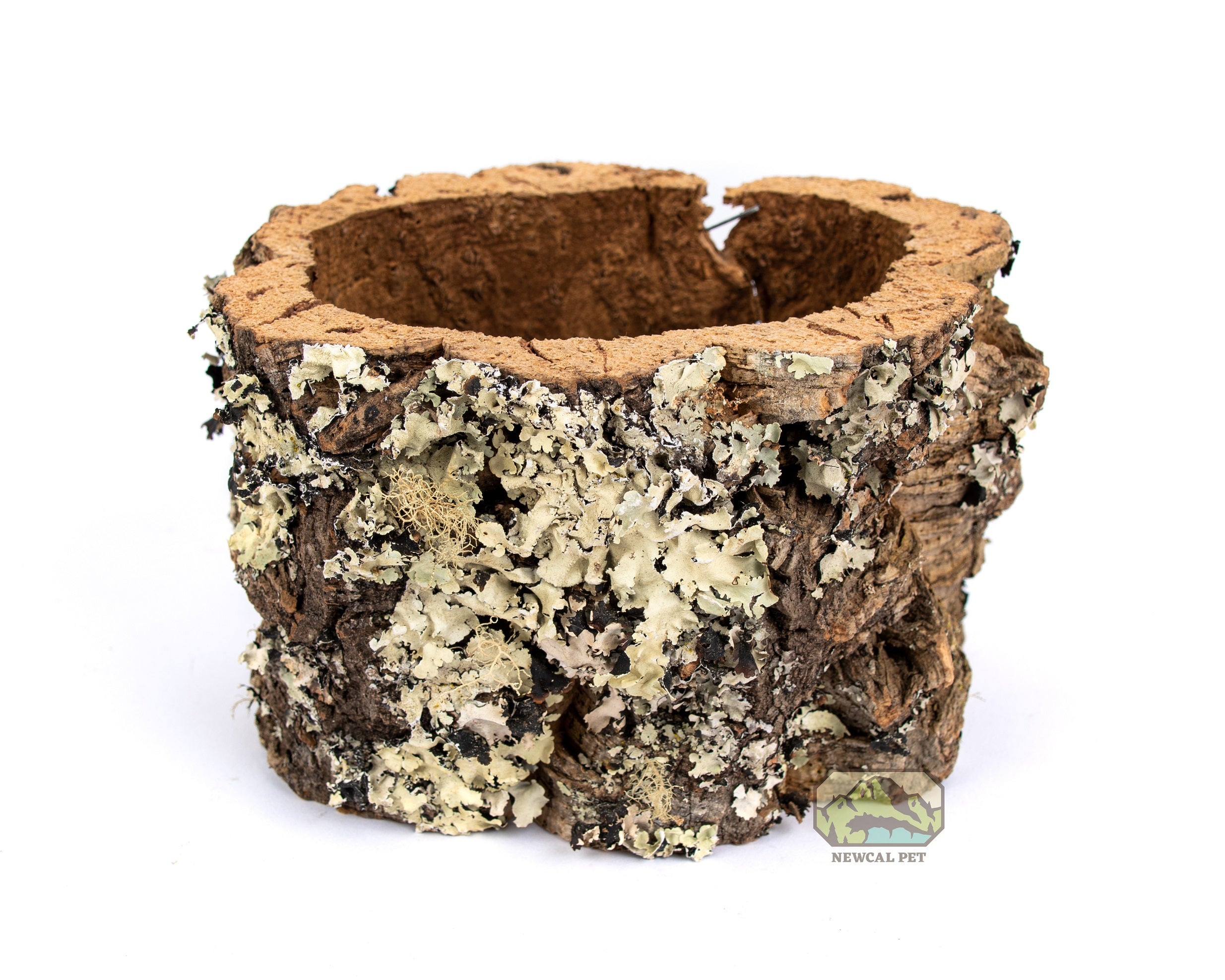 NewCal Cork Bark Flower Pot / Reptile Nesting Box