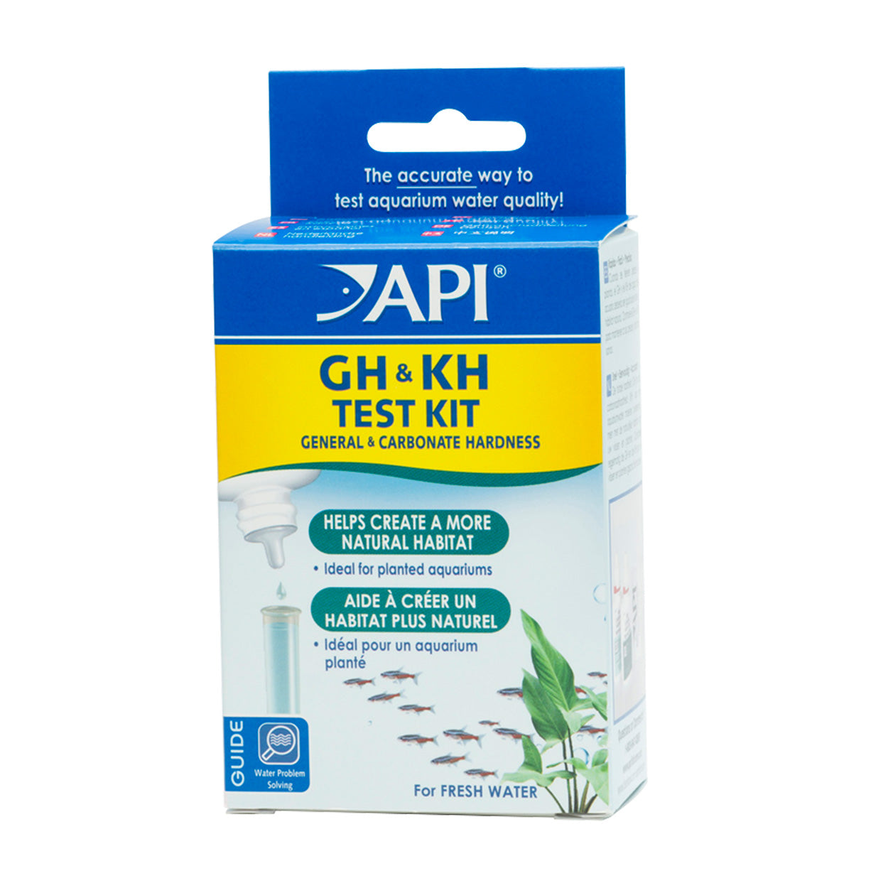 API GH & KH General & Carbonate Hardness Test Kit - Freshwater (Special Order)