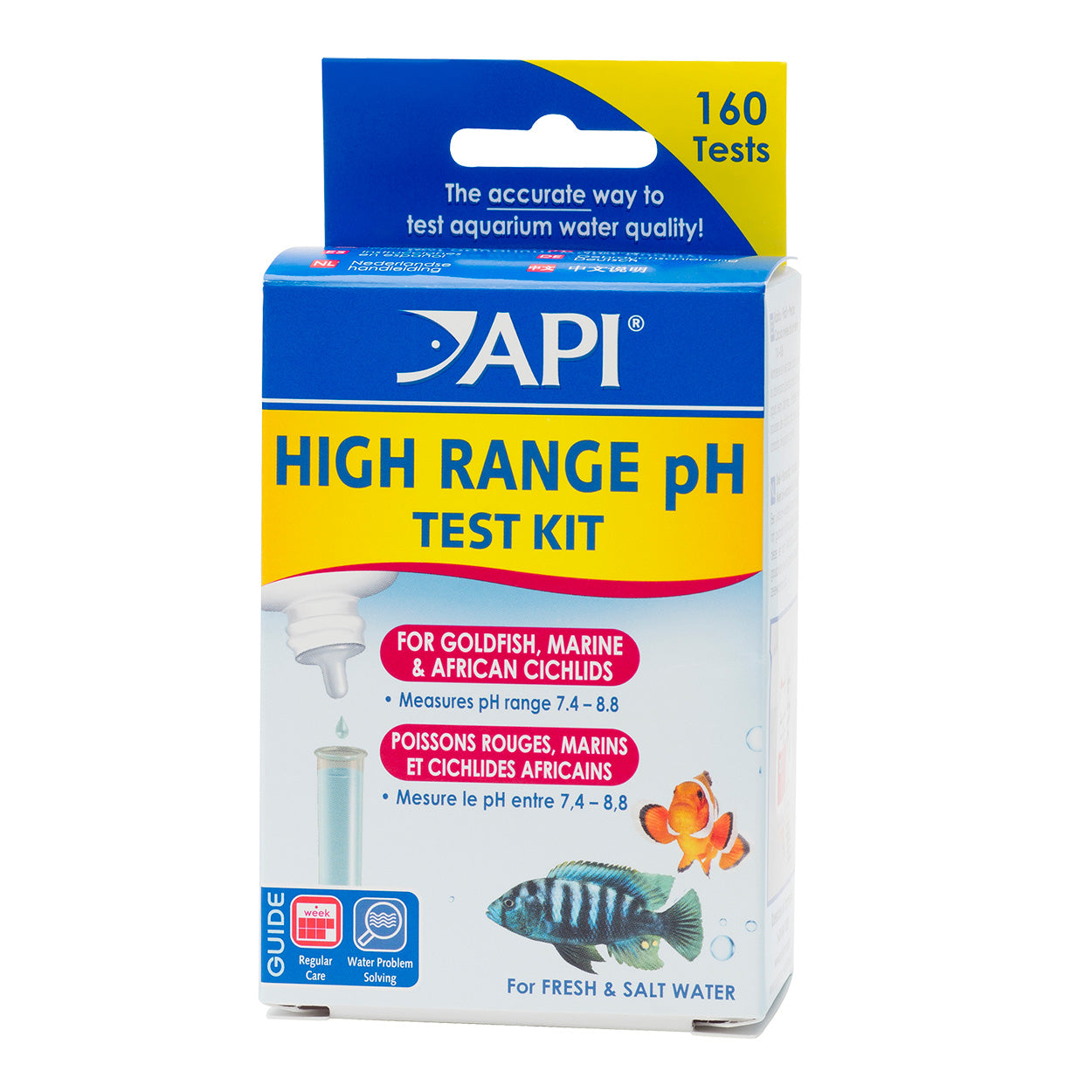 API High Range pH Test Kit - Freshwater/Saltwater (Special Order)