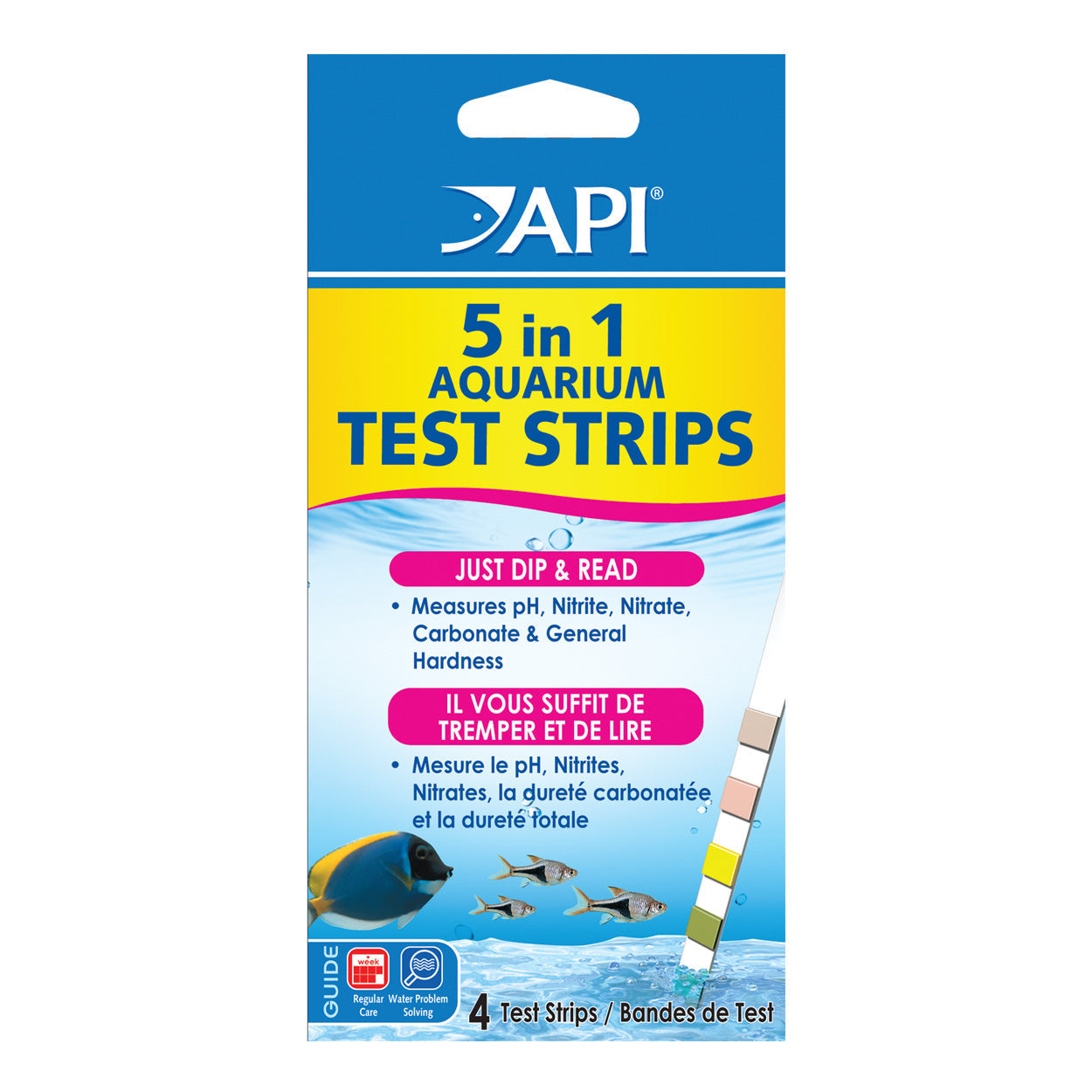 API 5 in 1 Test Strips (Special Order)