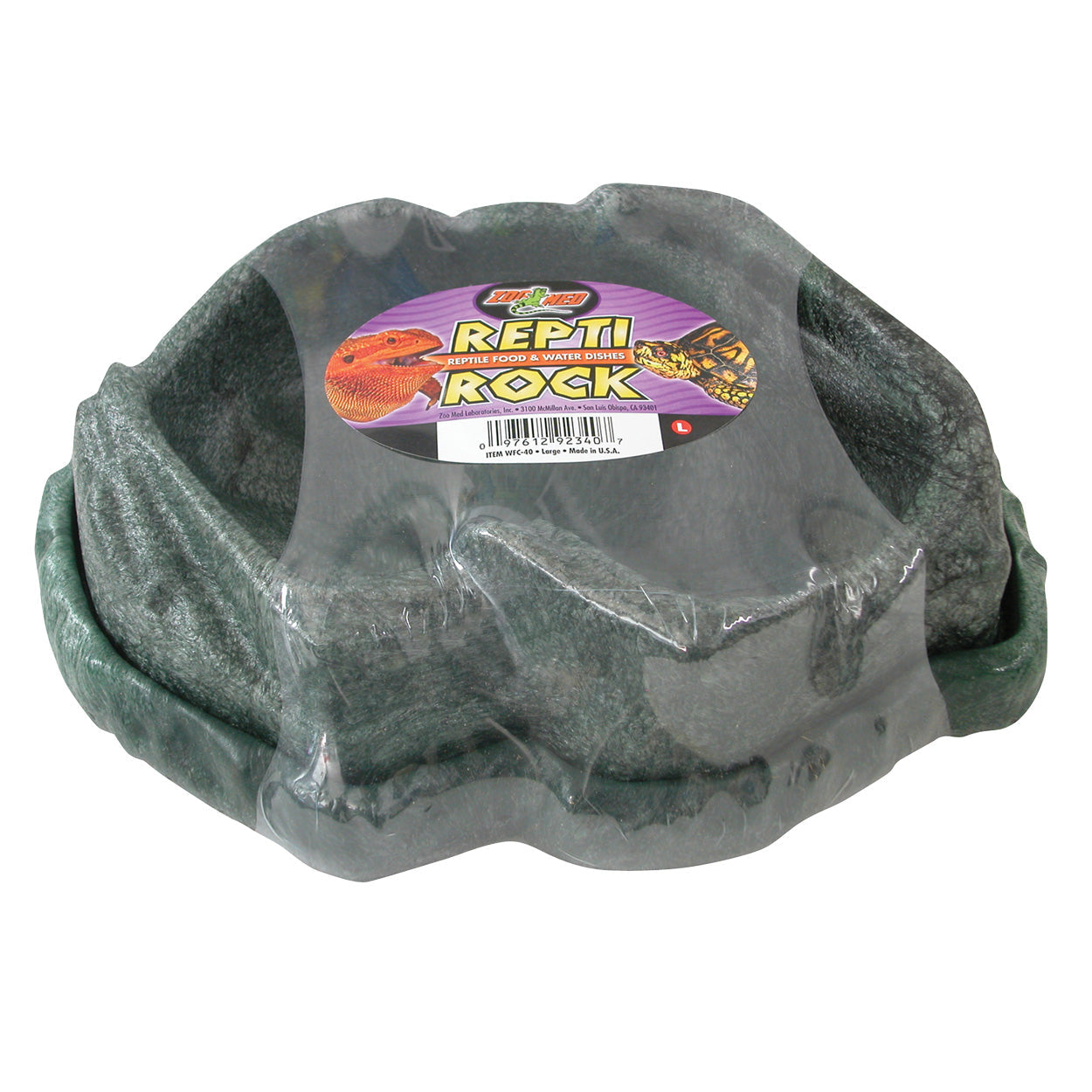 Zoo Med Combo Repti Rock Food & Water Dish