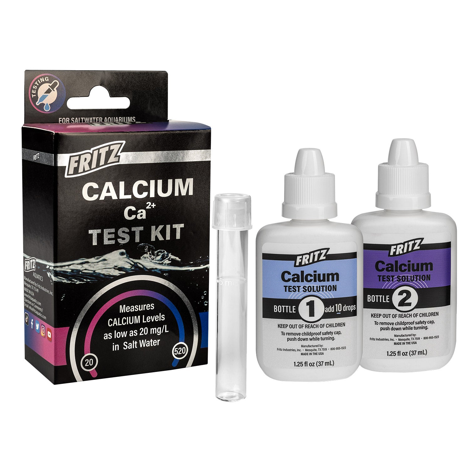 Fritz Liquid Test Kit - Calcium (Special Order)