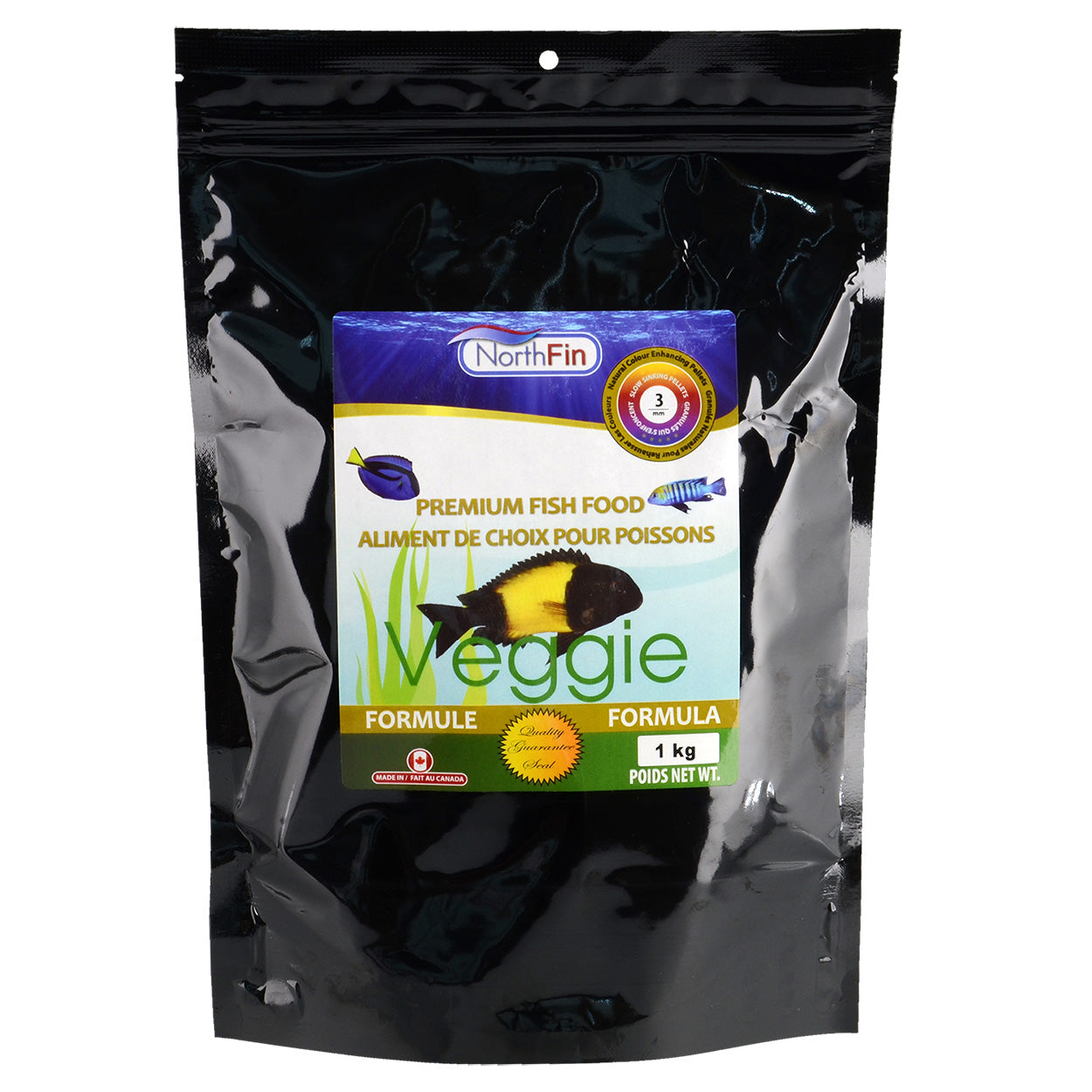 Northfin Veggie Formula 3mm Sinking Pellets (Special Order)