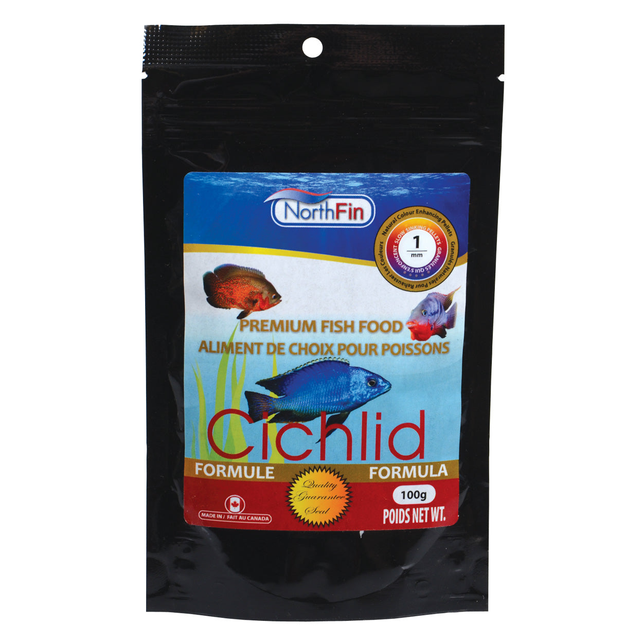 Northfin Cichlid Formula 1mm Sinking Pellets (Special Order)