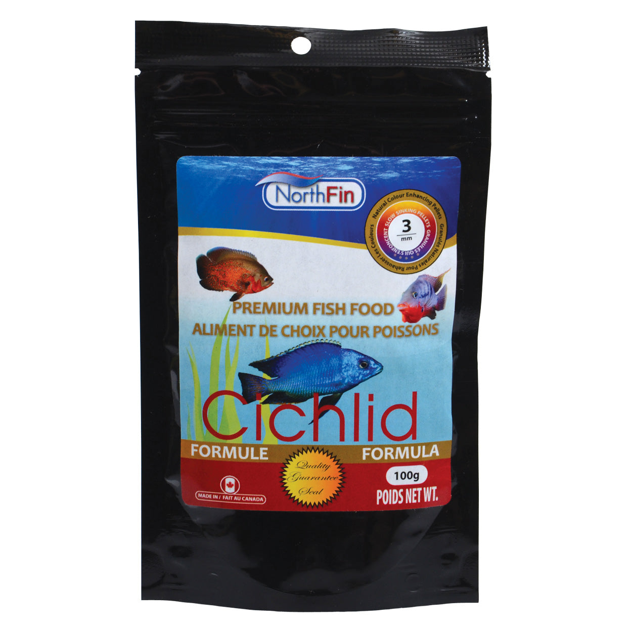 Northfin Cichlid Formula 3mm Sinking Pellets (Special Order)