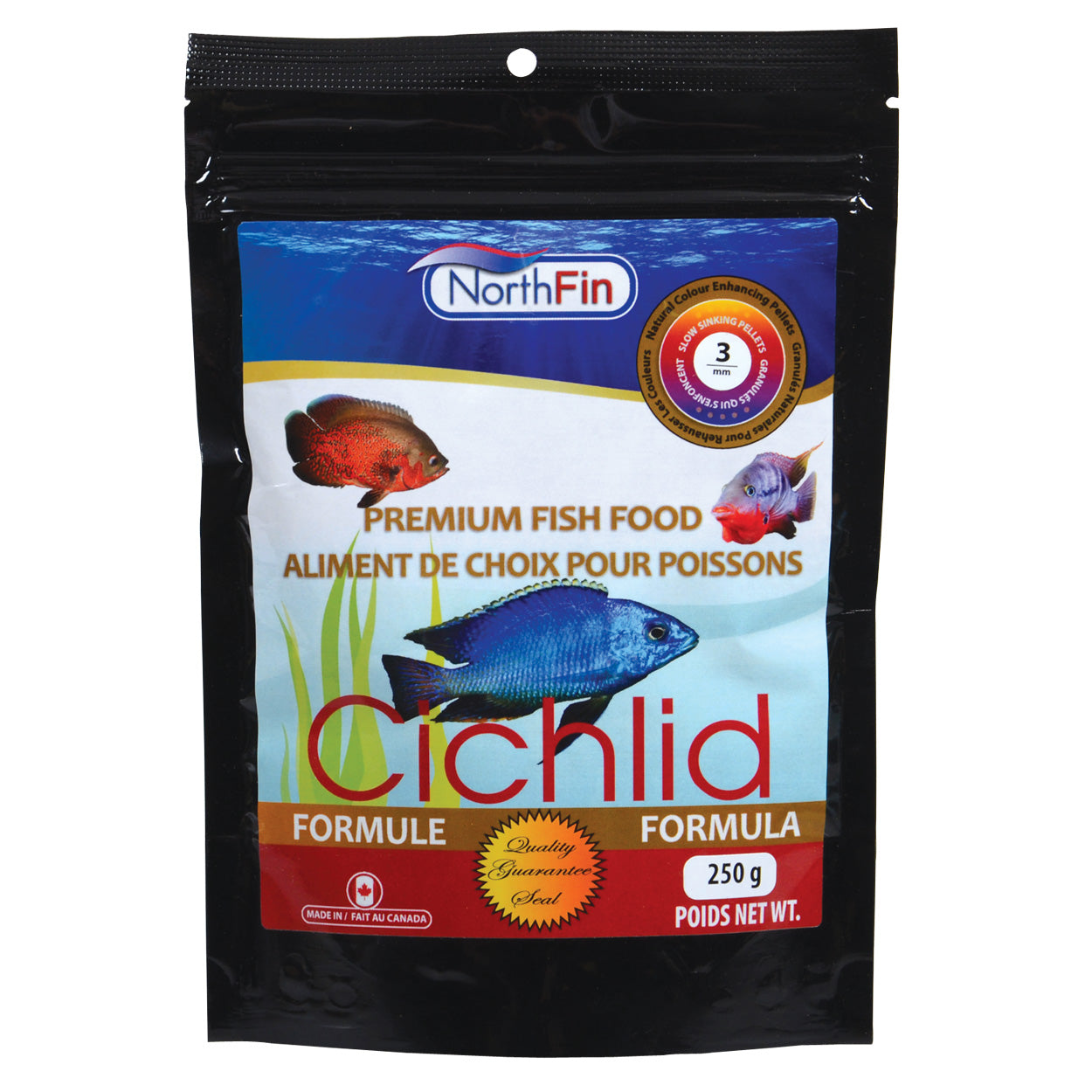 Northfin Cichlid Formula 3mm Sinking Pellets (Special Order)