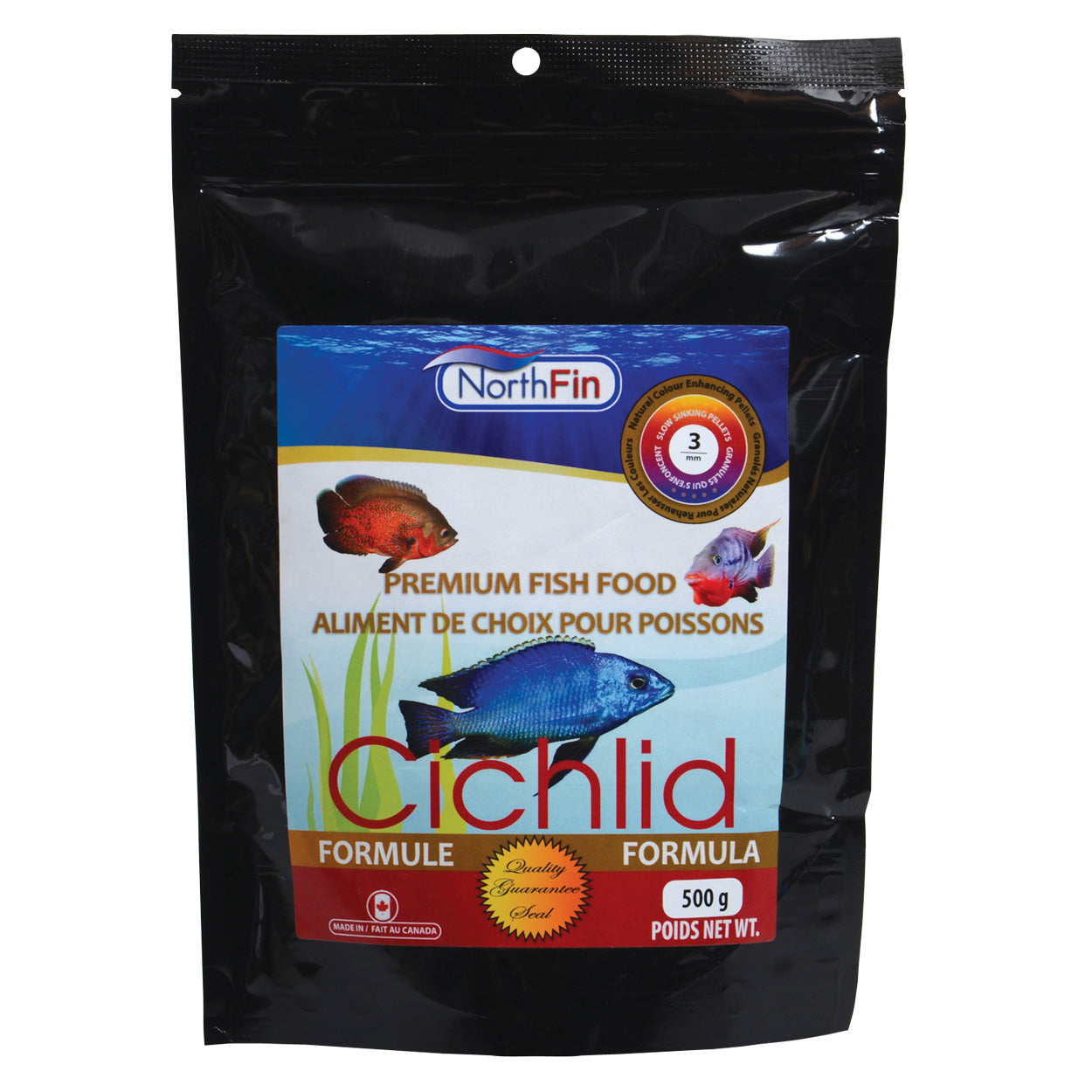 Northfin Cichlid Formula 3mm Sinking Pellets (Special Order)