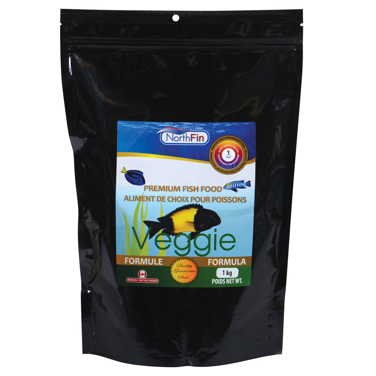 Northfin Veggie Formula 1mm Sinking Pellets (Special Order)